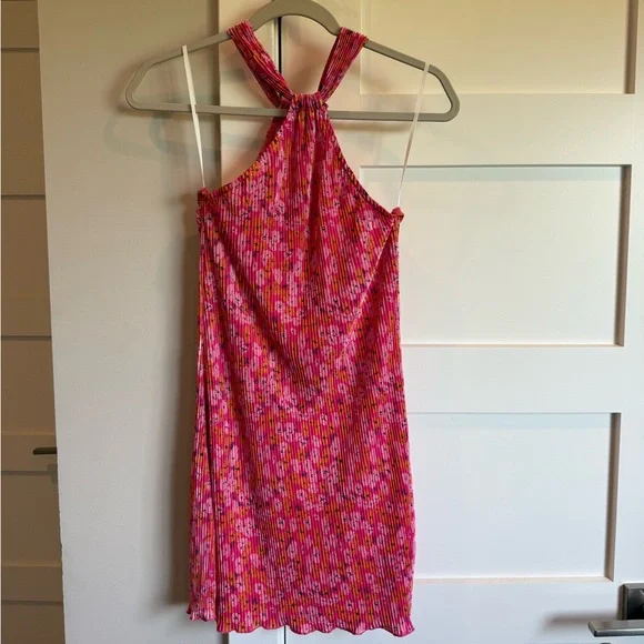 Petal & Pup | Dresses | Petal And Pup Melody Halter Dress Hot Pink |  Poshmark